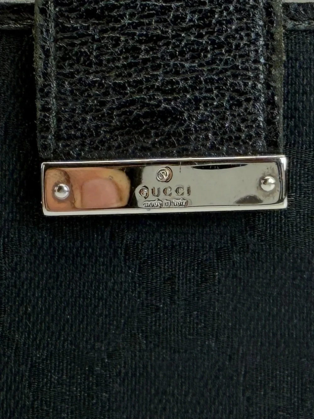 Gucci GG Canvas Black Day Planner Agenda Cover - Picture 2 of 10